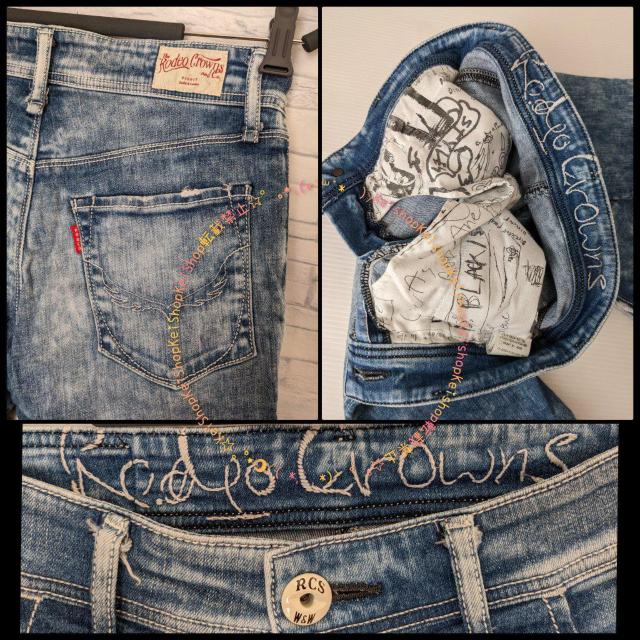 RODEO ケミカル スリスト デニム スキニー < ブランド  RODEO ケミカル スリスト デニム スキニー < ブランドの