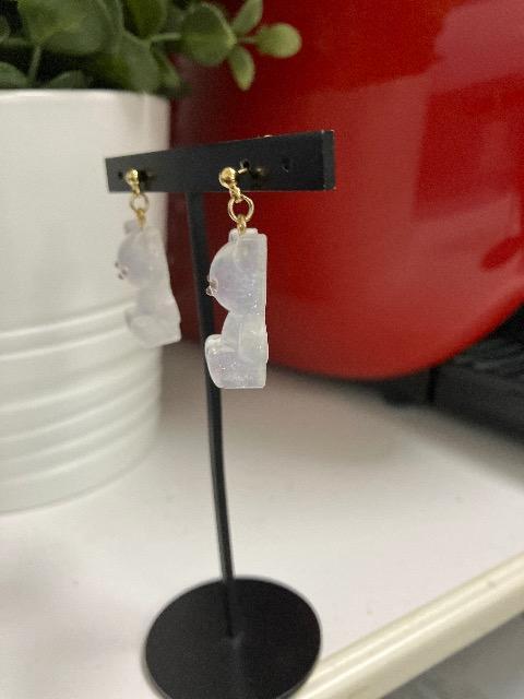 ハンドメイド レジン ねこピアス  < 女性ファッション  ハンドメイド レジン ねこピアス  < 女性ファッションの