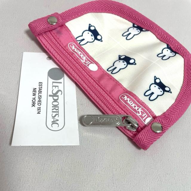 ★新品★LeSportsac レスポートサック ミッフィー グリッドチェック 小銭入れ コインケース キーリング付き ポーチ < 女性ファッション  ★新品★LeSportsac レスポートサック ミッフィー グリッドチェック 小銭入れ コインケース キーリング付き ポーチ < 女性ファッションの
