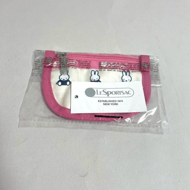 ★新品★LeSportsac レスポートサック ミッフィー グリッドチェック 小銭入れ コインケース キーリング付き ポーチ < 女性ファッション  ★新品★LeSportsac レスポートサック ミッフィー グリッドチェック 小銭入れ コインケース キーリング付き ポーチ < 女性ファッションの