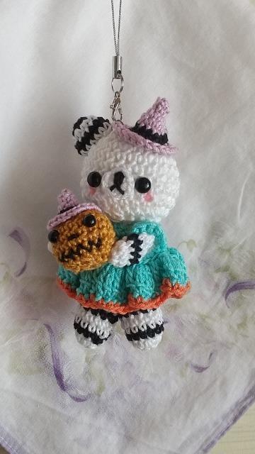 ハロウィンくま編みぐるみストラップ < ペット/手芸/園芸  ハロウィンくま編みぐるみストラップ  < ペット/手芸/園芸の