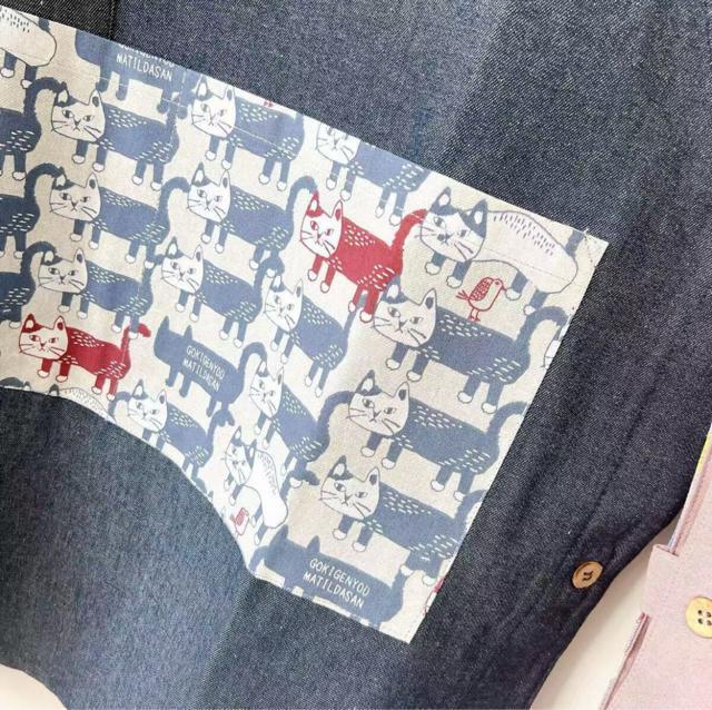 エプロンワークおしゃれ かわいい かぶるだけエプロン 体型カバー キッチン ガーデニング 保育園 幼稚園 母の日 プレゼント 猫柄 < インテリア/ライフ エプロンワークおしゃれ かわいい かぶるだけエプロン 体型カバー キッチン ガーデニング 保育園 幼稚園 母の日 プレゼント 猫柄 < インテリア/ライフの