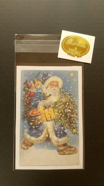 B〈即決あり〉 Xmas★ サンタクロースのOPP袋 シール付き1点 < インテリア/ライフ B〈即決あり〉 Xmas★ サンタクロースのOPP袋 シール付き1点 < インテリア/ライフの