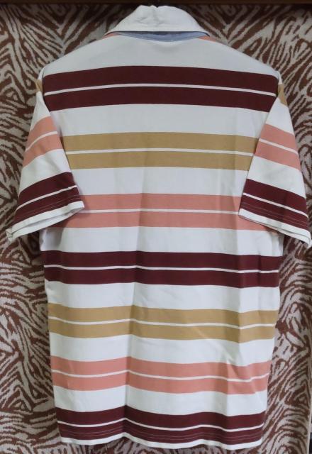 Crocodile●クロコダイル●ボーダー●ポロシャツ★М < 男性ファッション Crocodile●クロコダイル●ボーダー●ポロシャツ★М < 男性ファッションの