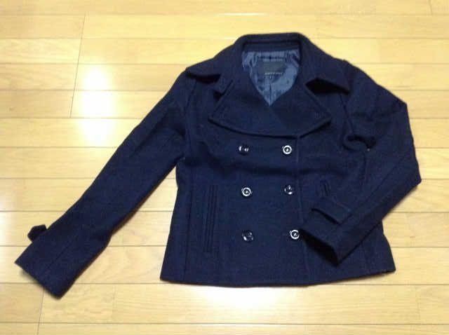 BLACK by moussy(ブラックバイマウジー)定番ピーコート美品 < ブランド  BLACK by moussy(ブラックバイマウジー)定番ピーコート美品  < ブランドの