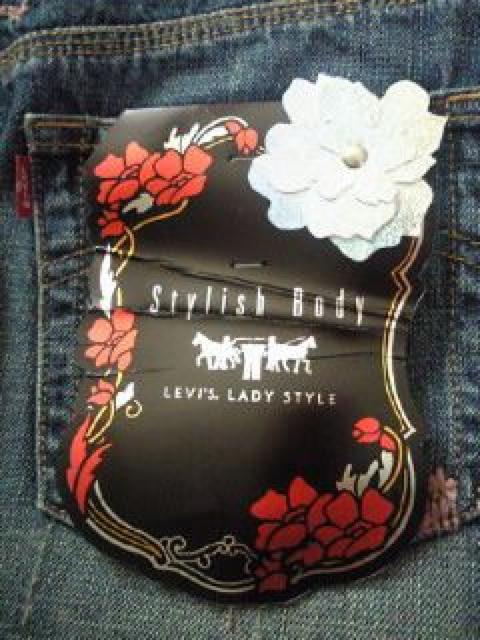 LEVI'S [oCX LADY STYLE fj W[Y ~jXJ[g Xg[ hJ 27    uh 