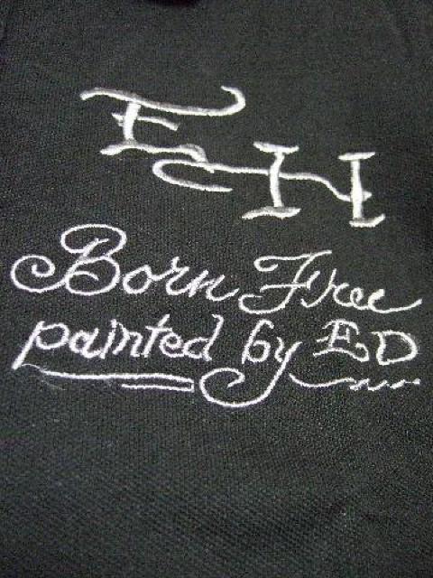 ‡ED HARDY‡エドハーディー‡刺繍‡半袖ポロシャツ‡ < ブランド  ‡ED HARDY‡エドハーディー‡刺繍‡半袖ポロシャツ‡ < ブランドの