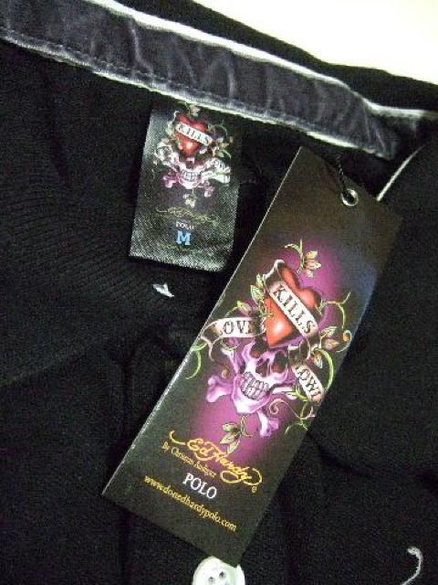 ‡ED HARDY‡エドハーディー‡刺繍‡半袖ポロシャツ‡ < ブランド  ‡ED HARDY‡エドハーディー‡刺繍‡半袖ポロシャツ‡ < ブランドの
