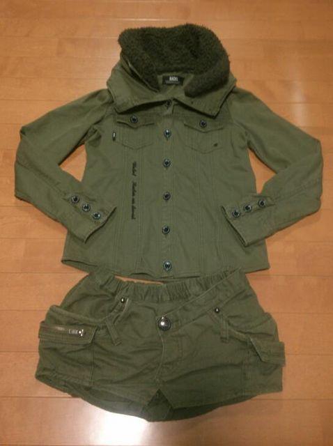 ★BACKS ★もこもこ襟付★セットアップ★KH ★ < ブランド ★BACKS ★もこもこ襟付★セットアップ★KH ★ < ブランドの