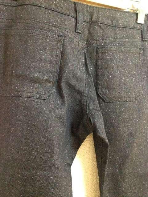 定価8295円 ET BOITE◆ラメ ベルボトム デニム パンツ < 女性ファッション 定価8295円 ET BOITE◆ラメ ベルボトム デニム パンツ < 女性ファッションの