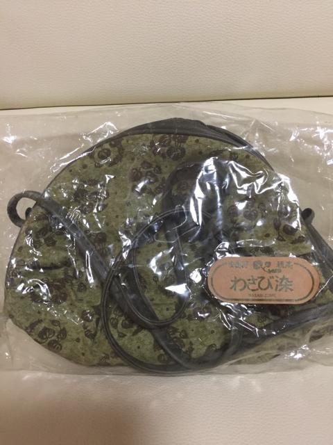 404.新品☆わさび染ポシェット < 女性ファッション  404.新品☆わさび染ポシェット  < 女性ファッションの