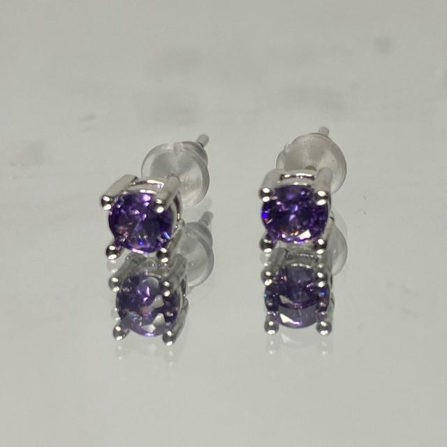 《ピアス》宝石質ラベンダーアメジスト 両耳用ピアス < 女性アクセサリー/時計  《ピアス》宝石質ラベンダーアメジスト 両耳用ピアス  < 女性アクセサリー/時計の