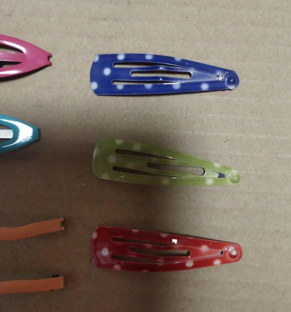 カラフル ヘアピン ドット 水玉 ぱっちんどめ < 女性アクセサリー/時計  カラフル ヘアピン ドット 水玉 ぱっちんどめ < 女性アクセサリー/時計の