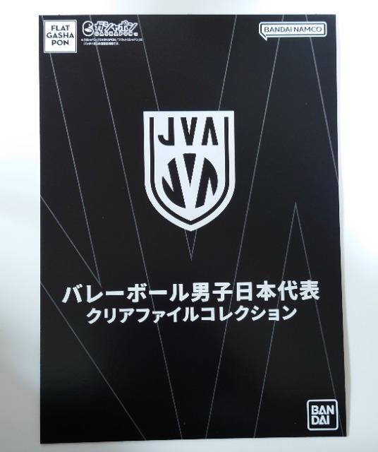 バンダイ★フラットガシャポン バレーボール男子 日本代表 クリアファイル コレクション【小川智大】 < インテリア/ライフ  バンダイ★フラットガシャポン バレーボール男子 日本代表 クリアファイル コレクション【小川智大】  < インテリア/ライフの