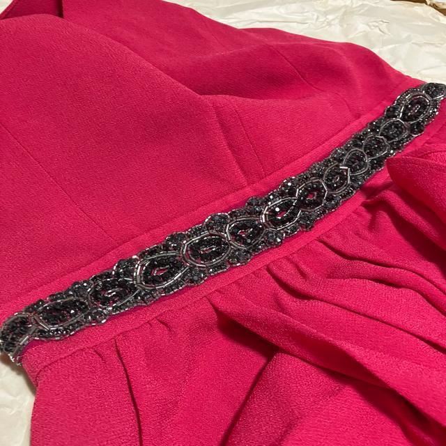 【Grace Class】 ノースリーブ / パーティードレス 赤 / 36 ワンピース < ブランド 【Grace Class】 ノースリーブ / パーティードレス 赤 / 36 ワンピース < ブランドの