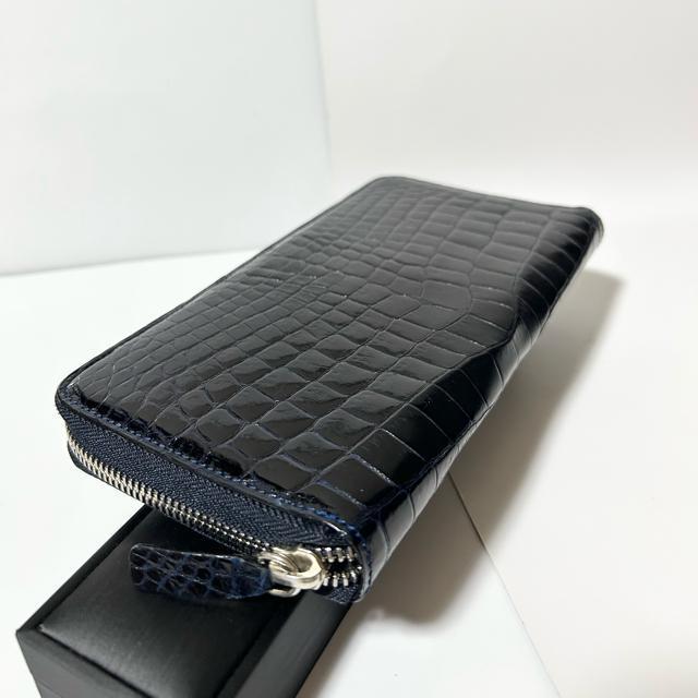 JIL SANDER ジルサンダー 長財布 クロコダイル型押しレザー ラウンドファスナー メンズ レディース < ブランド JIL SANDER ジルサンダー 長財布 クロコダイル型押しレザー ラウンドファスナー メンズ レディース < ブランドの