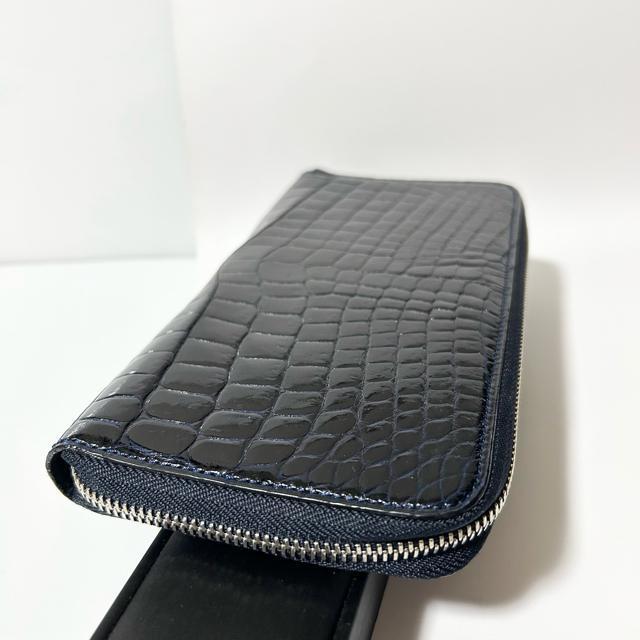 JIL SANDER ジルサンダー 長財布 クロコダイル型押しレザー ラウンドファスナー メンズ レディース < ブランド JIL SANDER ジルサンダー 長財布 クロコダイル型押しレザー ラウンドファスナー メンズ レディース < ブランドの