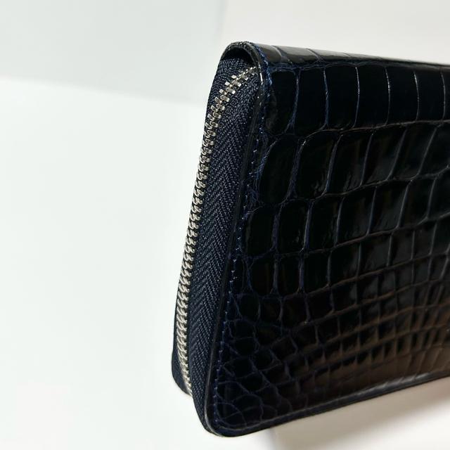 JIL SANDER ジルサンダー 長財布 クロコダイル型押しレザー ラウンドファスナー メンズ レディース < ブランド JIL SANDER ジルサンダー 長財布 クロコダイル型押しレザー ラウンドファスナー メンズ レディース < ブランドの
