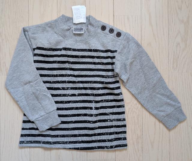 120★PRIMAL POINT★裏起毛トレーナー+サスペンダーパンツ★新品 < キッズ/ベビー 120★PRIMAL POINT★裏起毛トレーナー+サスペンダーパンツ★新品 < キッズ/ベビーの