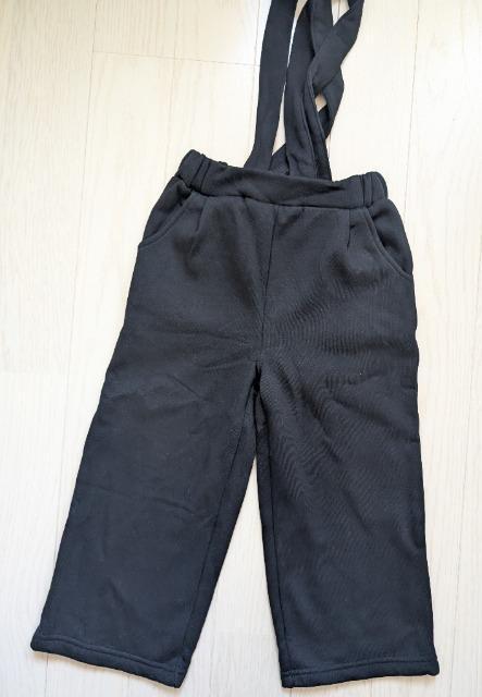 120★PRIMAL POINT★裏起毛トレーナー+サスペンダーパンツ★新品 < キッズ/ベビー 120★PRIMAL POINT★裏起毛トレーナー+サスペンダーパンツ★新品 < キッズ/ベビーの