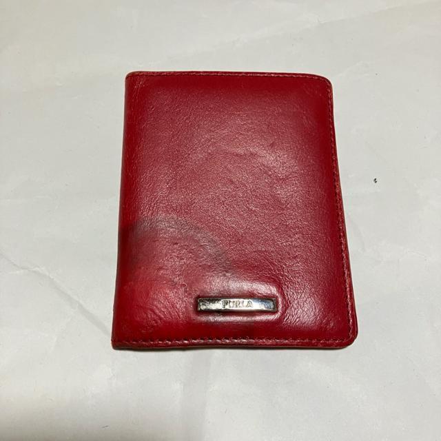 【FURLA / フルラ】 本革 レザー / カードケース / パスケース 赤 < ブランド 【FURLA / フルラ】 本革 レザー / カードケース / パスケース 赤 < ブランドの