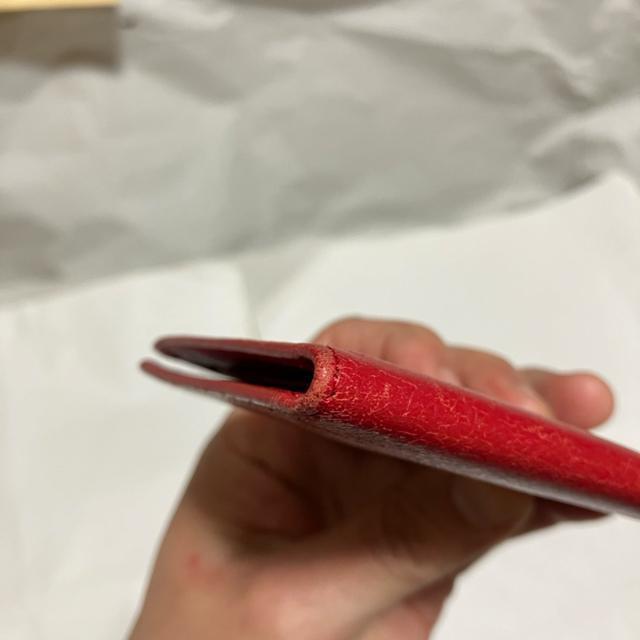 【FURLA / フルラ】 本革 レザー / カードケース / パスケース 赤 < ブランド 【FURLA / フルラ】 本革 レザー / カードケース / パスケース 赤 < ブランドの