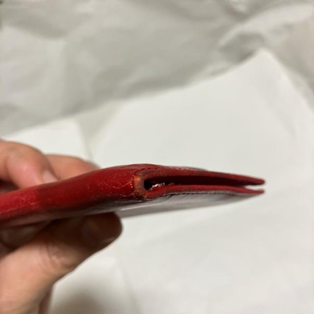 【FURLA / フルラ】 本革 レザー / カードケース / パスケース 赤 < ブランド 【FURLA / フルラ】 本革 レザー / カードケース / パスケース 赤 < ブランドの