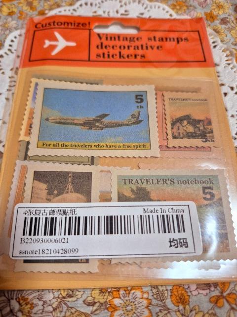 新品未開封☆ヴィンテージステッカー4シート入り☆ < インテリア/ライフ 新品未開封☆ヴィンテージステッカー4シート入り☆ < インテリア/ライフの
