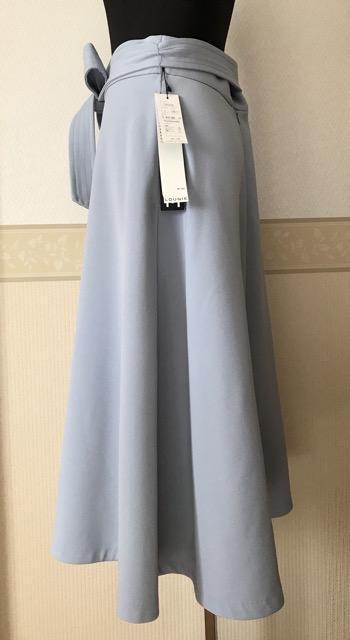 LOUNIE 未使用タグ付き フレアー スカート ブルー < ブランド LOUNIE 未使用タグ付き フレアー スカート ブルー < ブランドの