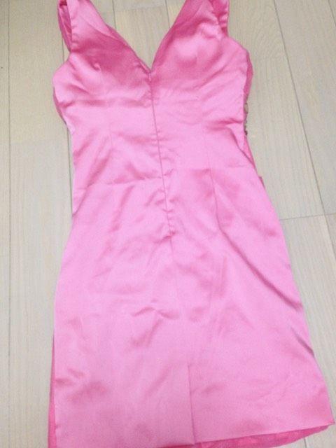 AndyコーラルピンクVカットタイトビジュー高級ドレスワンピース < 女性ファッション AndyコーラルピンクVカットタイトビジュー高級ドレスワンピース < 女性ファッションの