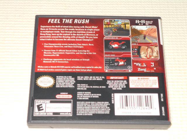 DS★DUCATI MOTO 海外版(国内本体動作可能) < ゲーム本体/ソフト  DS★DUCATI MOTO 海外版(国内本体動作可能) < ゲーム本体/ソフトの