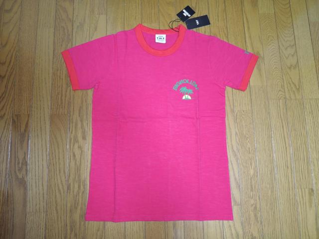 新品 TMT トリムTシャツ M 赤系 カットソー ヤシの木 ロゴ LOGO ティーエムティー < ブランド 新品 TMT トリムTシャツ M 赤系 カットソー ヤシの木 ロゴ LOGO ティーエムティー < ブランドの