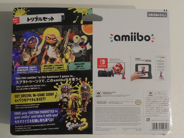 amiibo gvZbg[CNOyCG[z/INgOyu[z/RWP] XvgD[3 Splatoon3  Q[{/\tg 