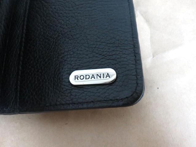 ◆rodania 財布 ロダニア レザー 財布 中古品 ブラック < 女性ファッション  ◆rodania 財布 ロダニア レザー 財布 中古品 ブラック < 女性ファッションの
