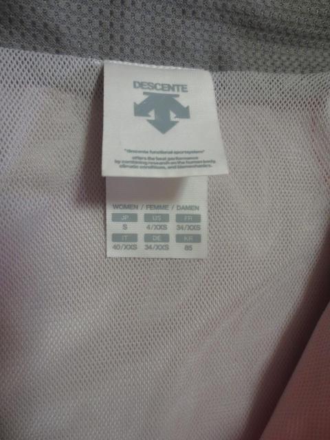 DESCENTE デサント MoveSport ポリエステル フルジップ 上着 S < ブランド DESCENTE デサント MoveSport ポリエステル フルジップ 上着 S < ブランドの