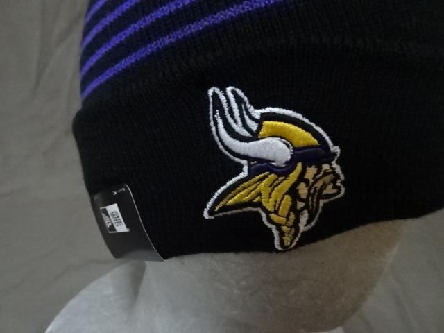 USA購入【NEWERA】製 NFL ミネソタ バイキングス ニットキャップ < 男性ファッション  USA購入【NEWERA】製 NFL ミネソタ バイキングス ニットキャップ < 男性ファッションの