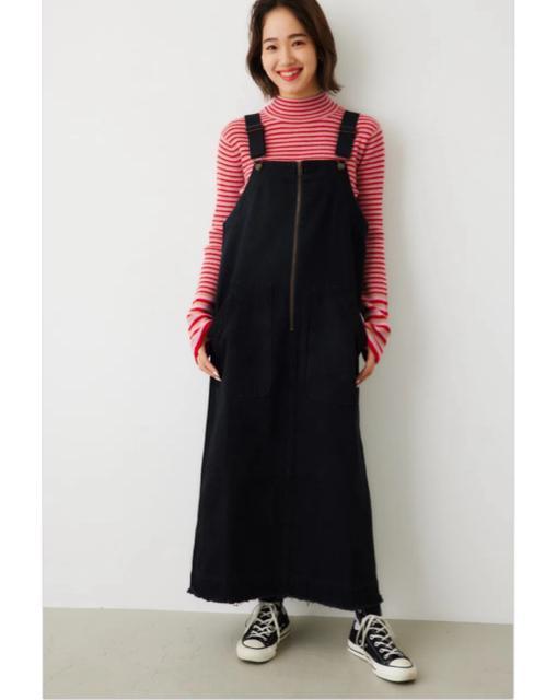 ロデオ★デニムジャンパースカート(ブラック) < ブランド ロデオ★デニムジャンパースカート(ブラック) < ブランドの