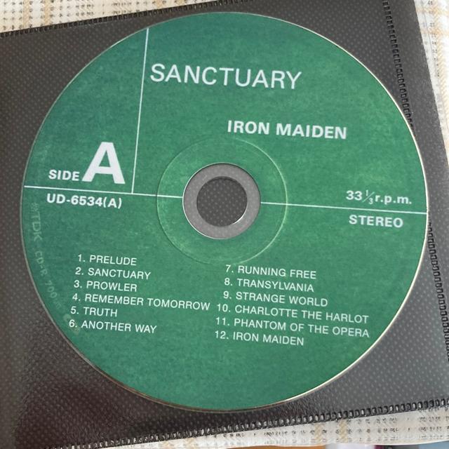 【ディアノ追悼】輸入盤 Iron Maiden アイアン・メイデン / SANCTUARY Original LP Version < CD/DVD/ビデオ  【ディアノ追悼】輸入盤 Iron Maiden アイアン・メイデン / SANCTUARY Original LP Version < CD/DVD/ビデオの