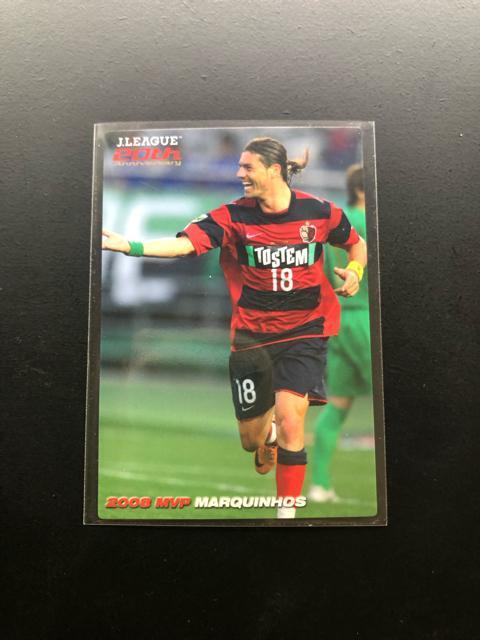 2013カルビーサッカーJチップス第1弾/歴代MVP-12・鹿島アントラーズ・マルキ−ニョス < トレーディングカード  2013カルビーサッカーJチップス第1弾/歴代MVP-12・鹿島アントラーズ・マルキ−ニョス < トレーディングカードの