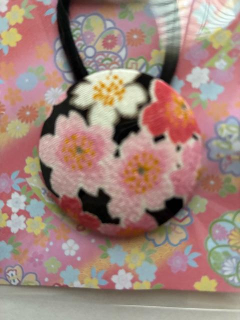 ハンドメイド ヘアゴム 特大 くるみボタン 和柄 < 女性ファッション  ハンドメイド ヘアゴム 特大 くるみボタン 和柄 < 女性ファッションの