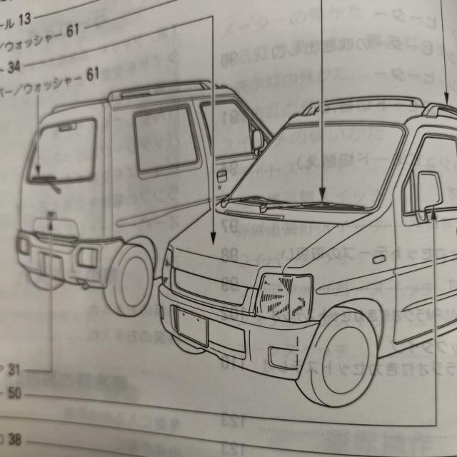 ワゴンR取り扱い説明書 ワゴンR取説 CT < 自動車/バイク ワゴンR取り扱い説明書 ワゴンR取説 CT < 自動車/バイク