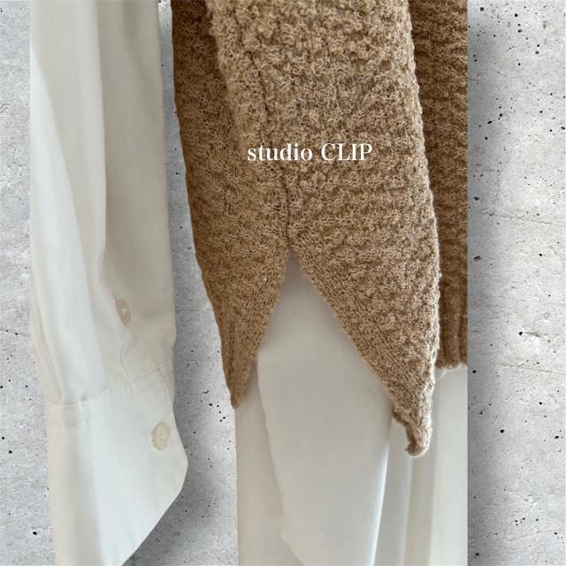 新品 studio CLIP★ニットベスト < 女性ファッション 新品 studio CLIP★ニットベスト < 女性ファッションの