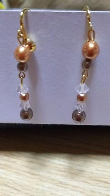 パールネックレス茶系 < 女性アクセサリー/時計 パールネックレス茶系 < 女性アクセサリー/時計の