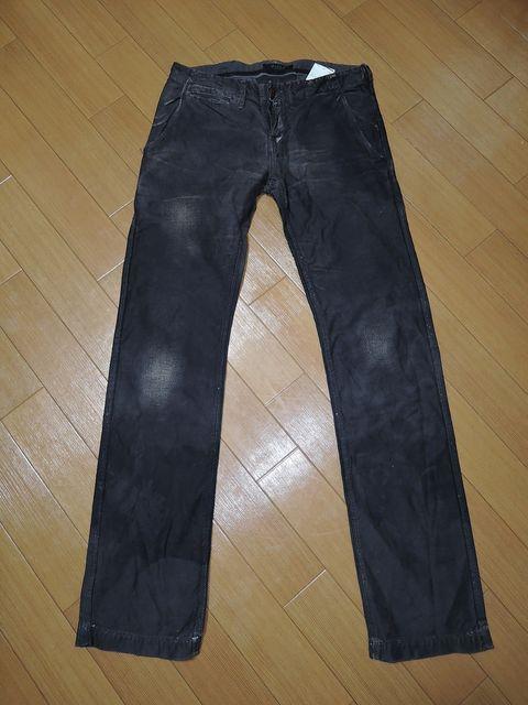 ウィンアンドサンズwin&sonsダート加工コットンパンツ29DELAY < 男性ファッション  ウィンアンドサンズwin&sonsダート加工コットンパンツ29DELAY  < 男性ファッションの