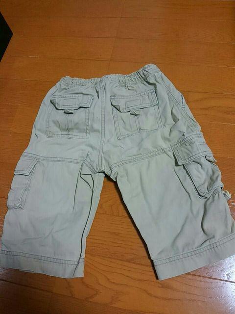 ☆美品☆キナリ色 半ズボン☆110 < キッズ/ベビー  ☆美品☆キナリ色 半ズボン☆110 < キッズ/ベビーの