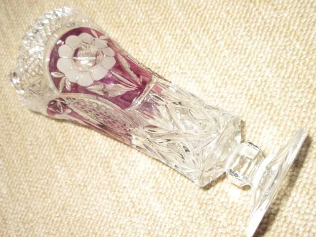 未使用☆ガラス製*花瓶(クリア×パープル) < インテリア/ライフ  未使用☆ガラス製*花瓶(クリア×パープル) < インテリア/ライフの