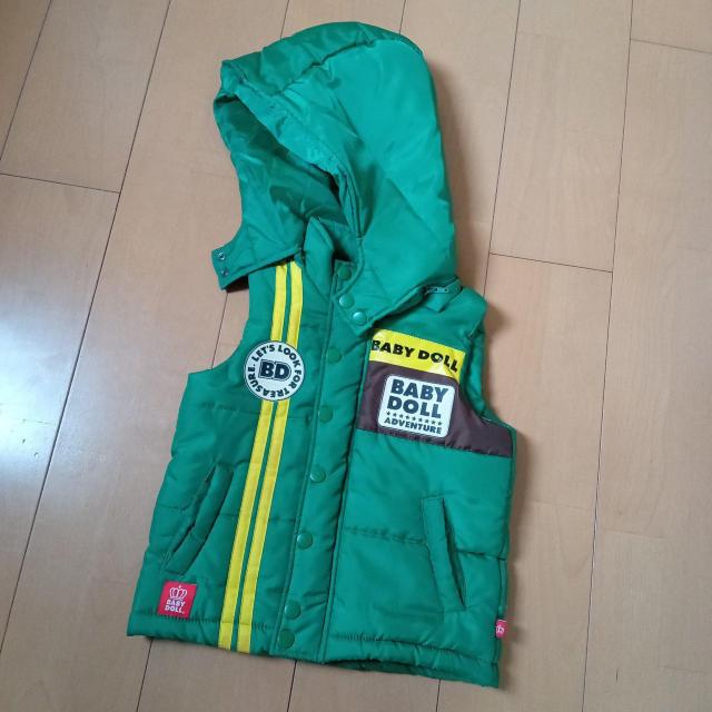 中古2ラインベスト110緑ベビードールBABYDOLLベビド < ブランド  中古2ラインベスト110緑ベビードールBABYDOLLベビド  < ブランドの