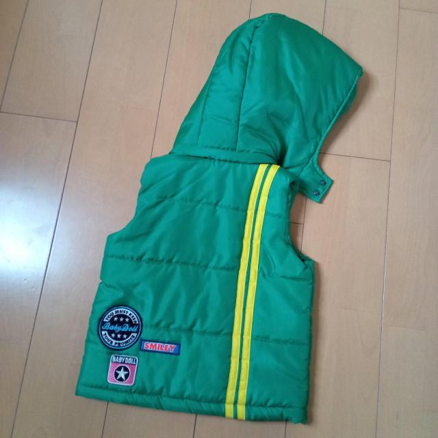 中古2ラインベスト110緑ベビードールBABYDOLLベビド < ブランド  中古2ラインベスト110緑ベビードールBABYDOLLベビド < ブランドの