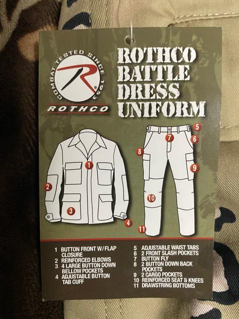 ROTHCO COLOR CAMO TACTICAL BDU PANTS☆ < 男性ファッション  ROTHCO COLOR CAMO TACTICAL BDU PANTS☆ < 男性ファッションの