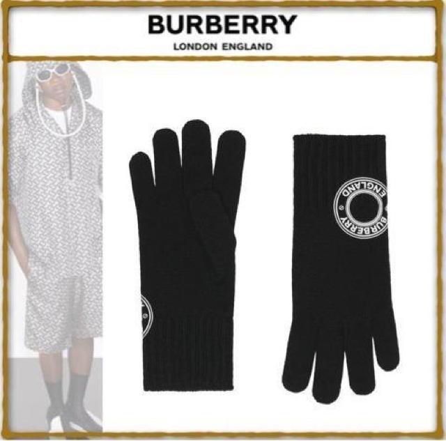 ☆BURBERRY バーバリー ロゴ プリント グラフィック カシミア グローブ 手袋/ML/メンズ☆新作モデル < ブランド ☆BURBERRY バーバリー ロゴ プリント グラフィック カシミア グローブ 手袋/ML/メンズ☆新作モデル < ブランドの